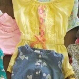 SOLD- DUPLICATE LISTING 4 rompers